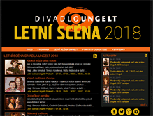 Tablet Screenshot of letniscenaungelt.kulturniportal.cz